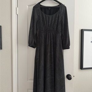 Madewell Elegant Black and White Women's Dress